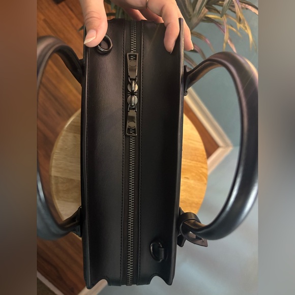 Coach LARGE Andrea Carryall NWOT Black Satchel (LAST 1) - Picture 9 of 13